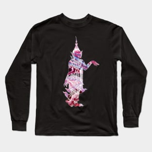 Thailand Kinnaree – Figure Of Spiritual Good Fortune Long Sleeve T-Shirt